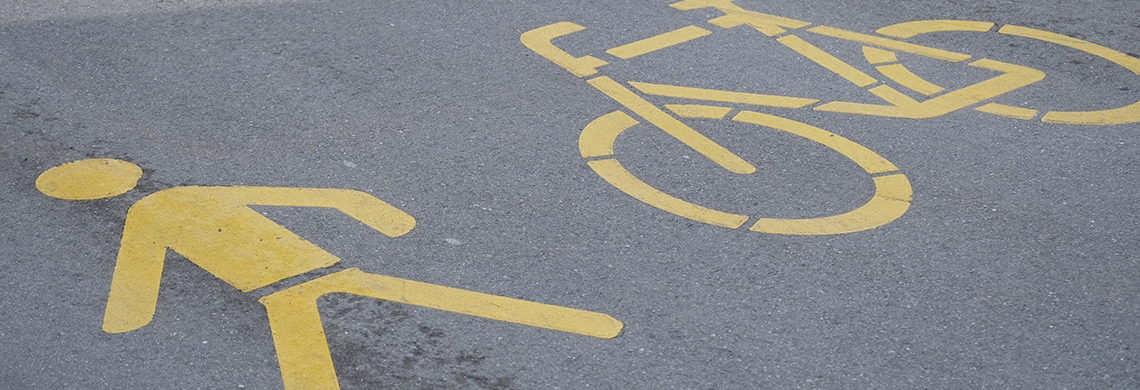 Symbolbild Langsamverkehr Mehr Platz f&uuml;r Velos auf Martinsbruggstrasse 